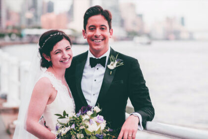 Alissa Mahler developmental psychology researcher and Michael Knowles wife at public event