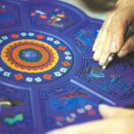 Bardoek traditional textile craft showing handwoven patterns and natural dyes on fabric