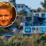 Chef Gordon Ramsay house Cornwall coastal mansion with infinity pool and modern luxury design features