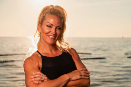 Jaclyn Cordeiro fitness entrepreneur discussing her net worth and JacFit business success in 2025