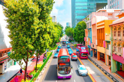 Transport from Singapore to JB options showing buses trains and border crossing at Woodlands Checkpoint