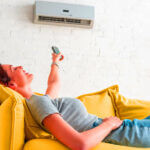 "12000 BTU air conditioner unit showing cooling capacity rating label for what does 12000 BTU mean guide