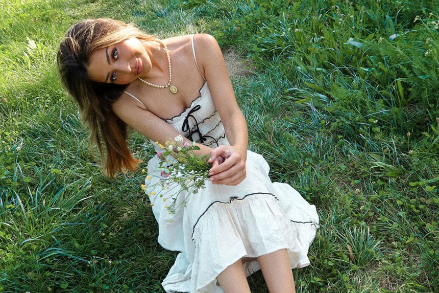 Isabella Durham actress and social media influencer posing at entertainment event